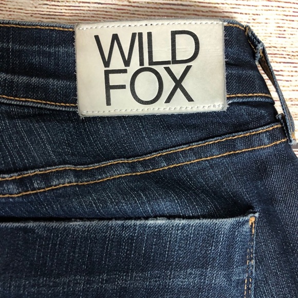Wildfox Distressed Whiskered Skinny Jeans 26 - Picture 5 of 6